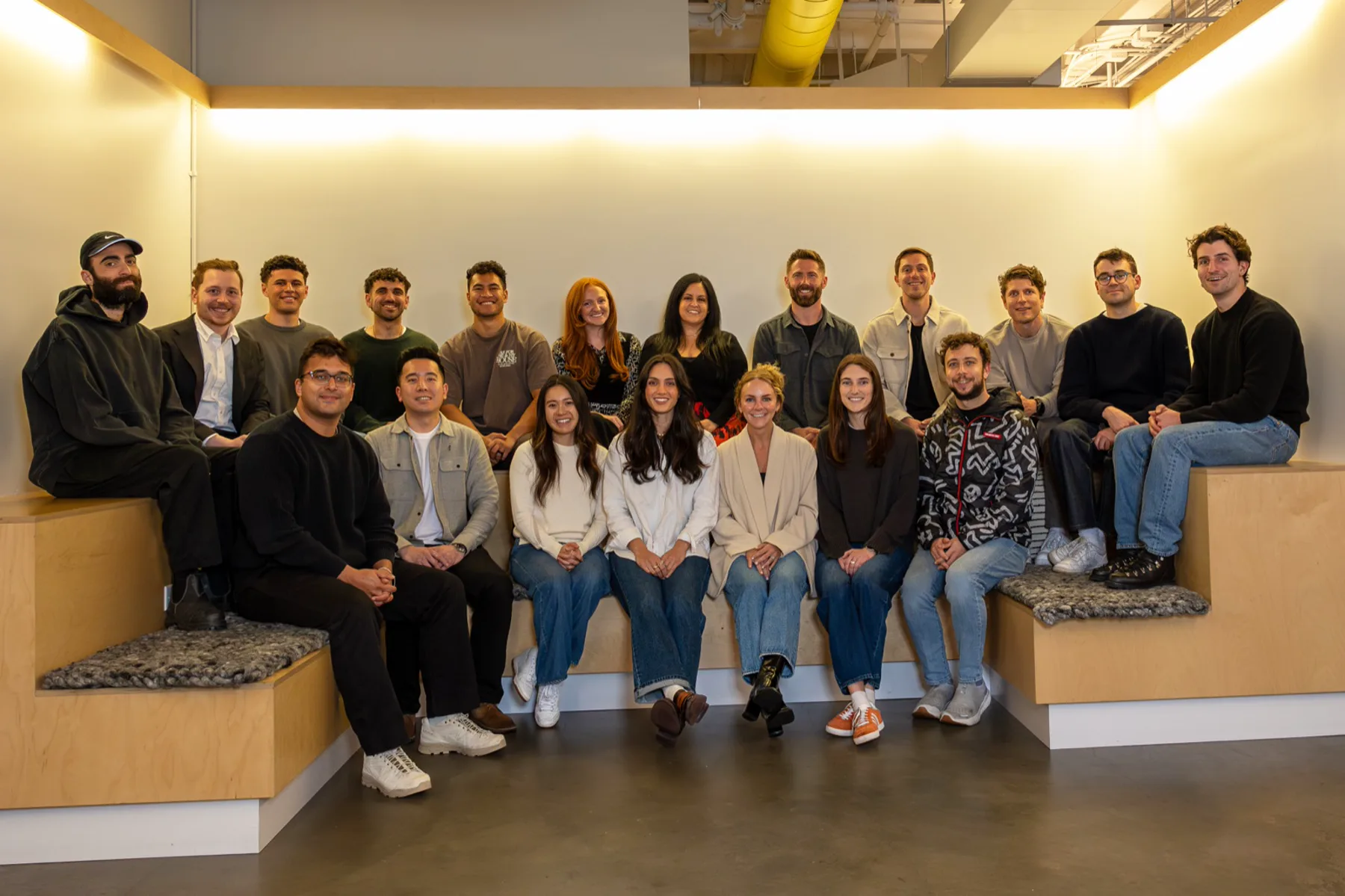 The Whatnot team at the office